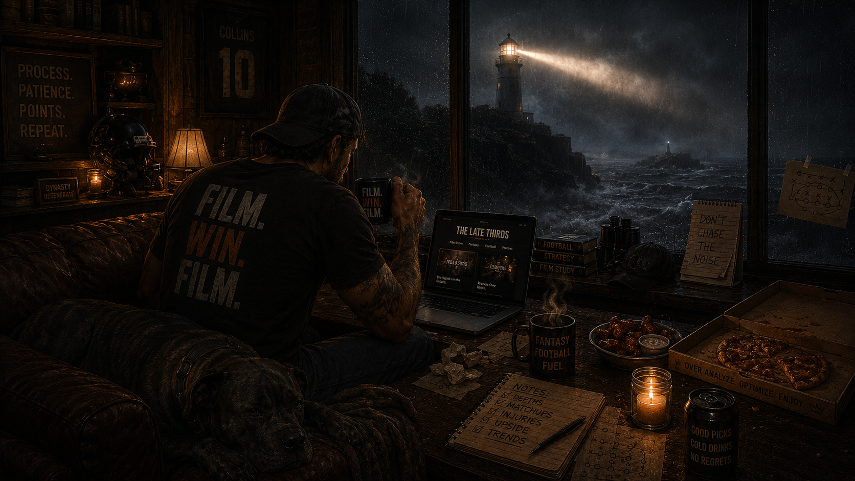 Fog Report signal room