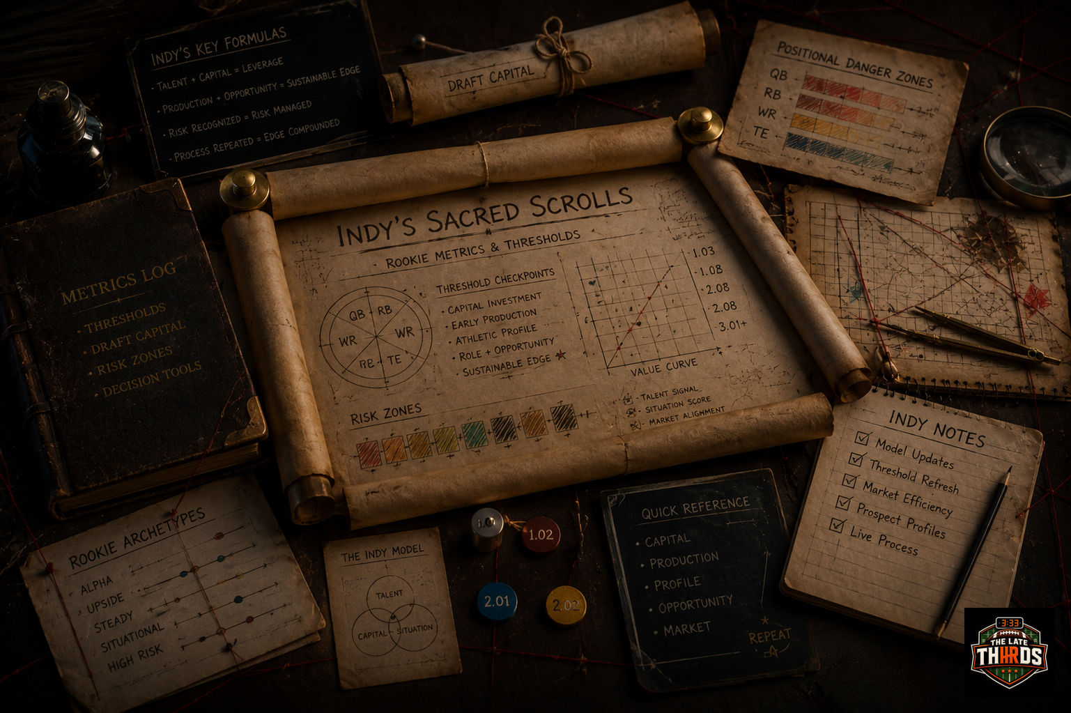 Indy's Sacred Scrolls metrics table image