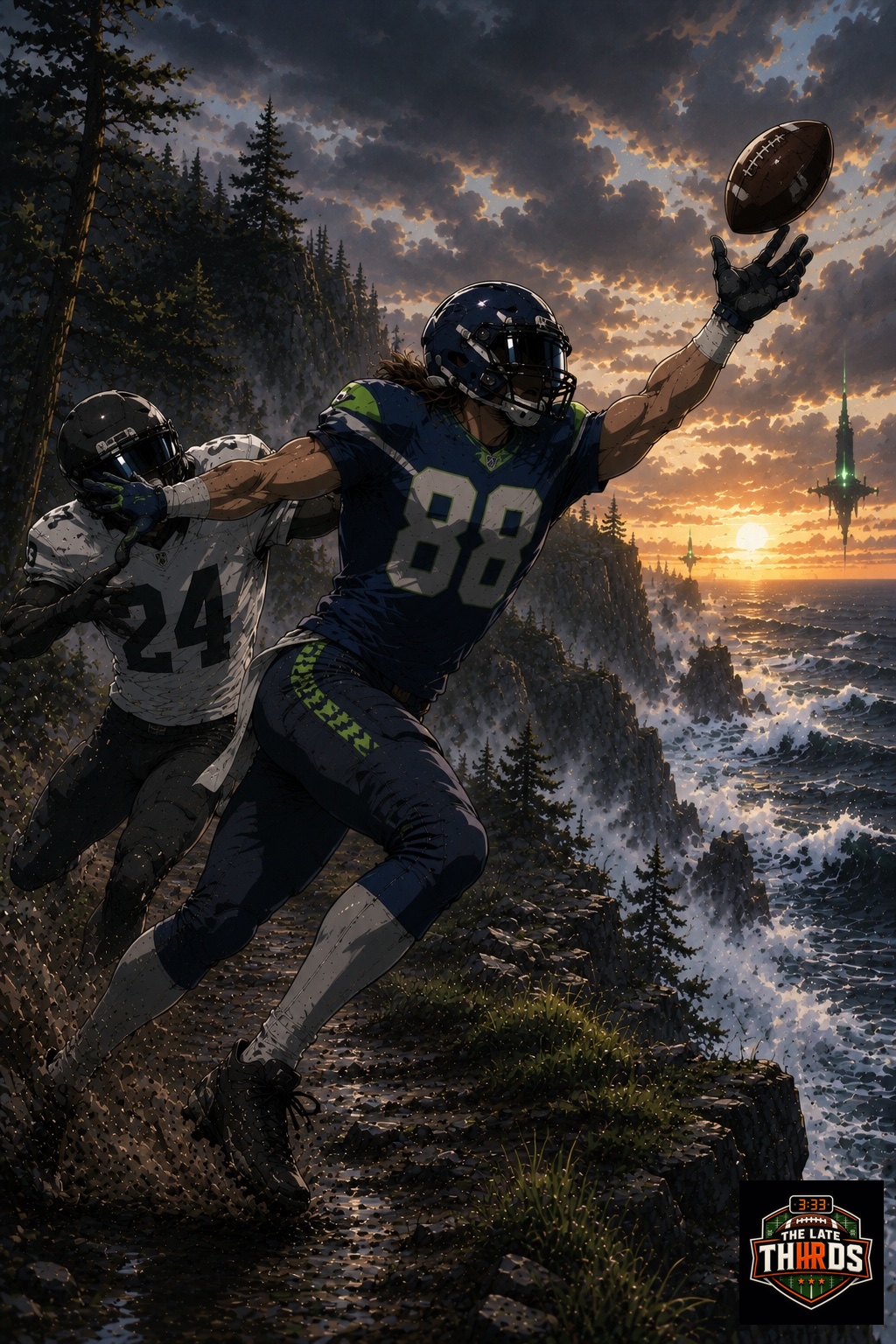 AJ Barner player artwork
