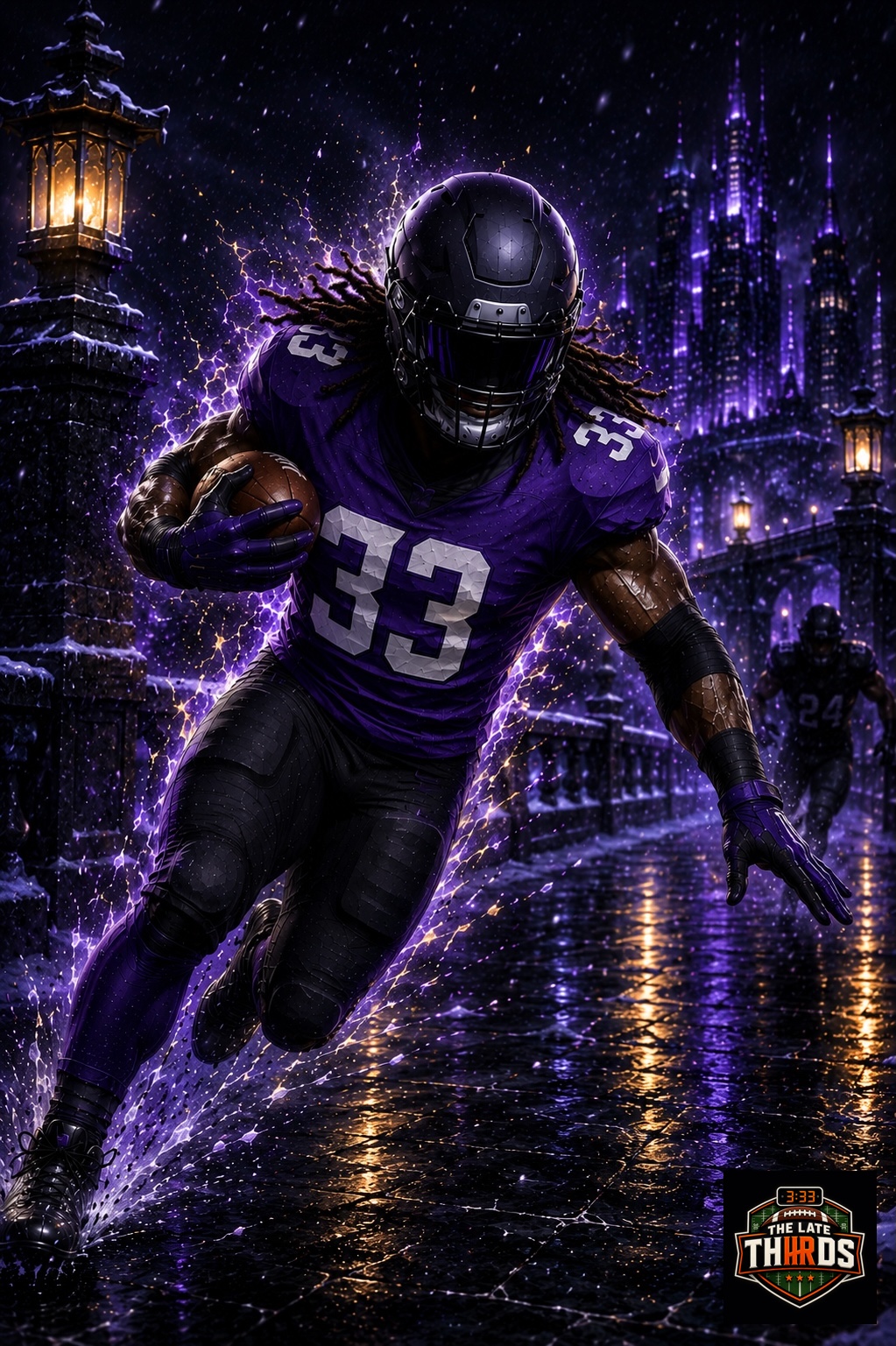 Aaron Jones player artwork