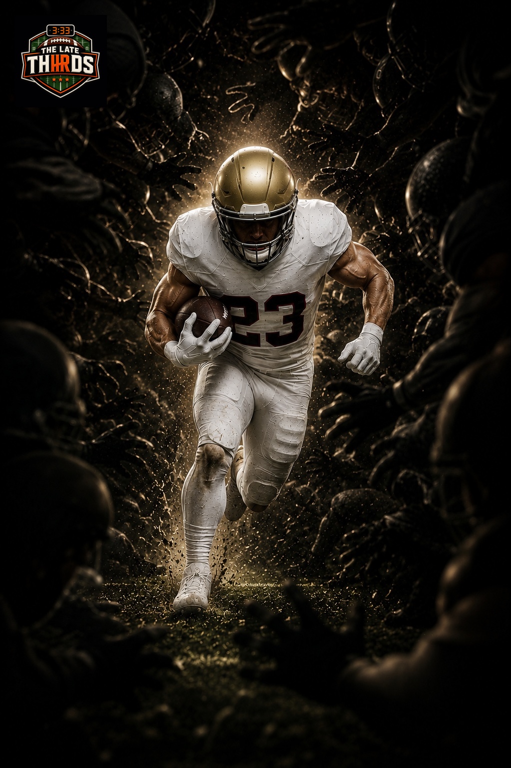 Christian McCaffrey player artwork