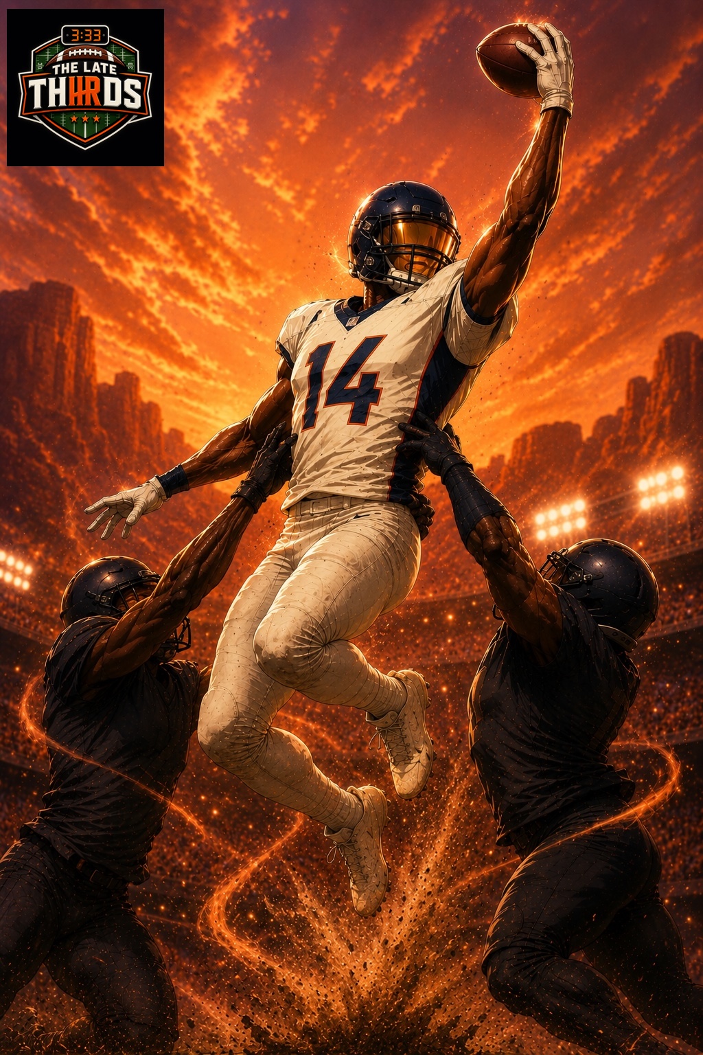 Courtland Sutton player artwork