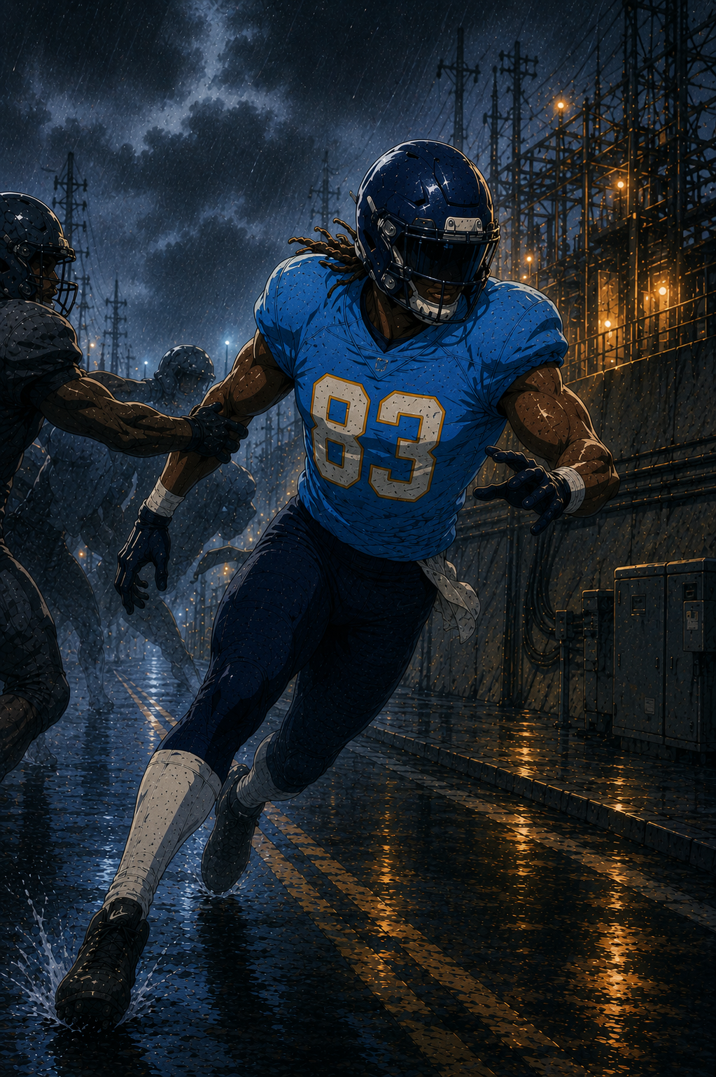 David Njoku Late Thirds profile artwork