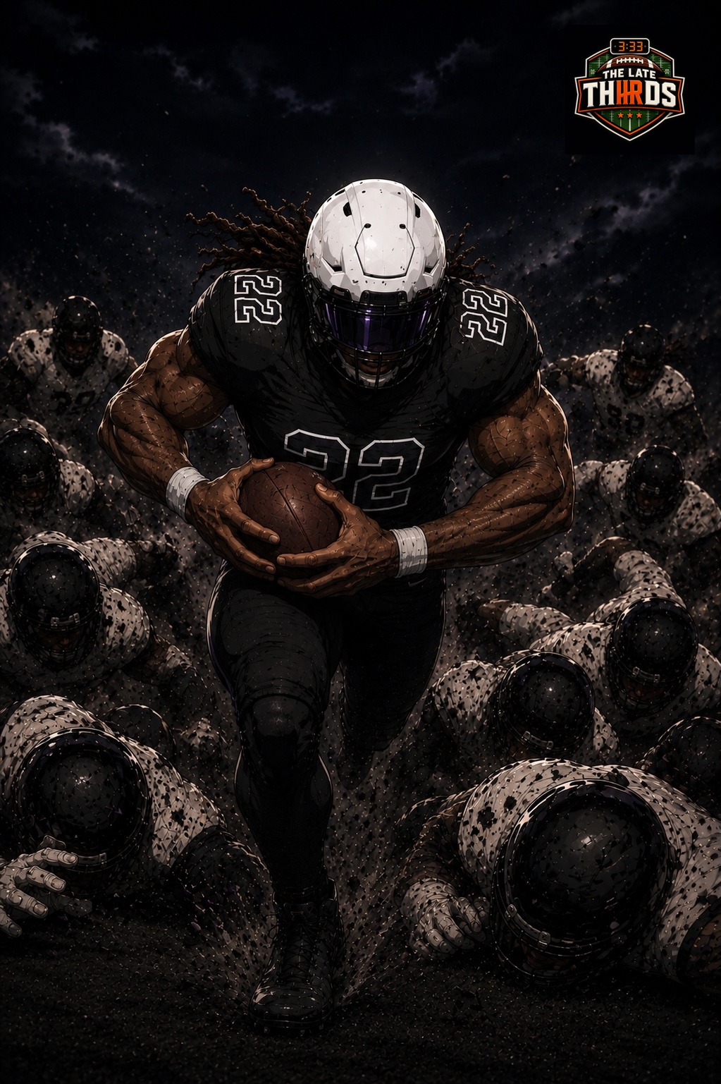 Derrick Henry sample profile artwork