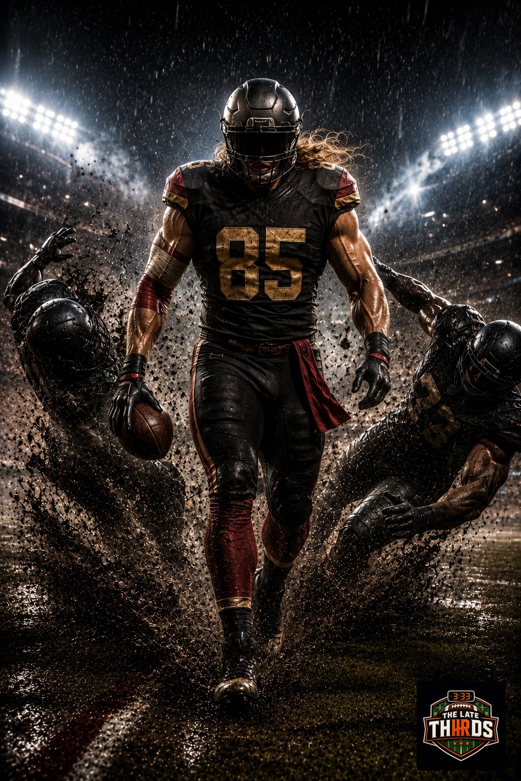 George Kittle player artwork