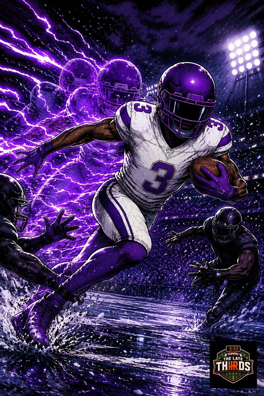 Jordan Addison player artwork