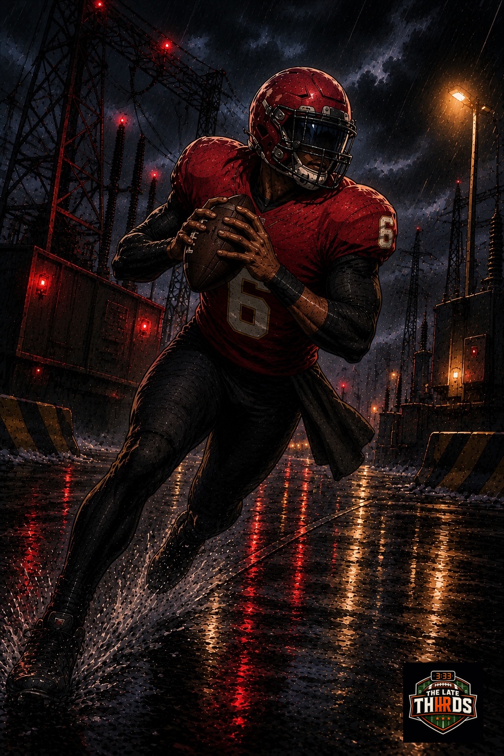 Justin Fields player artwork