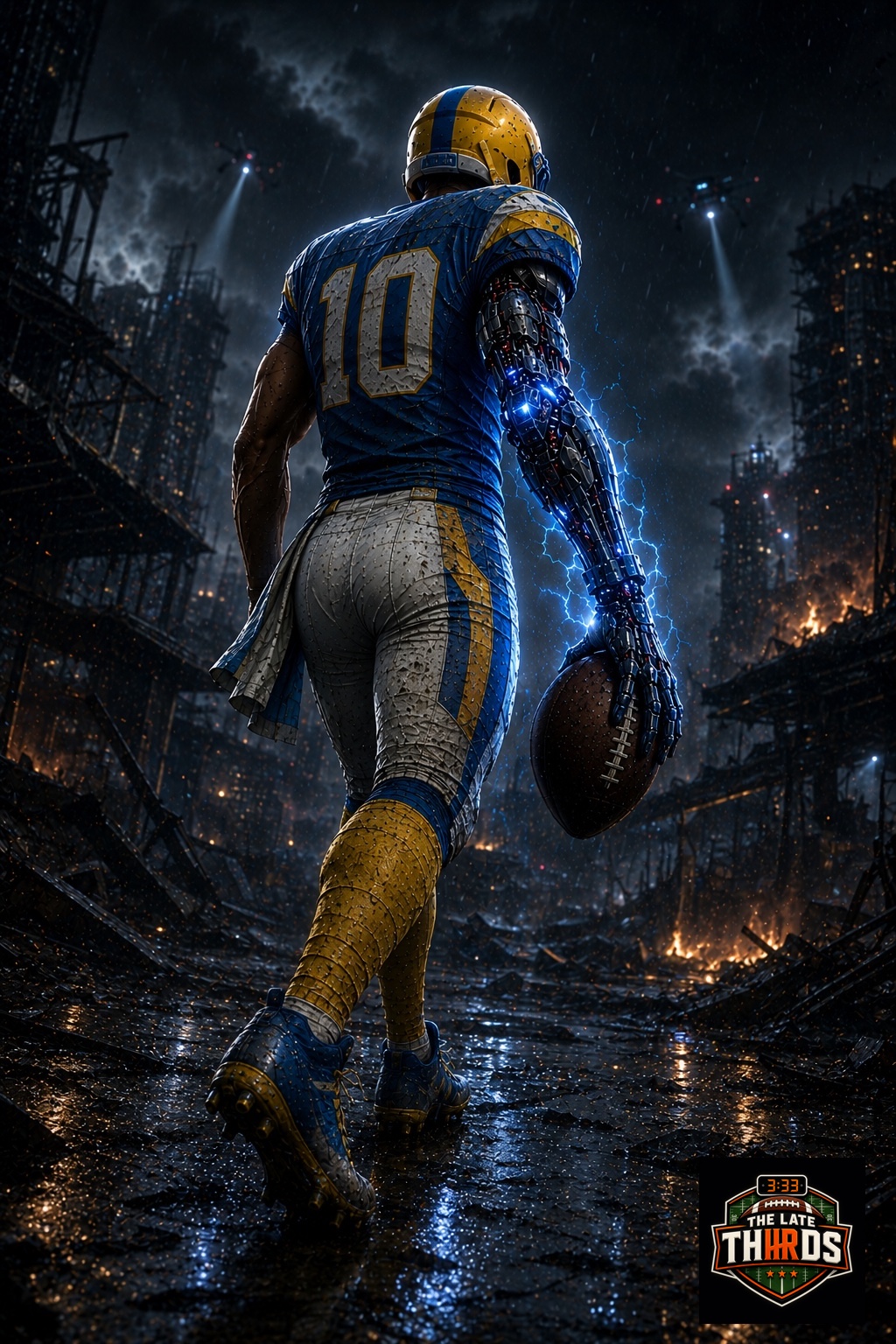 Justin Herbert player artwork
