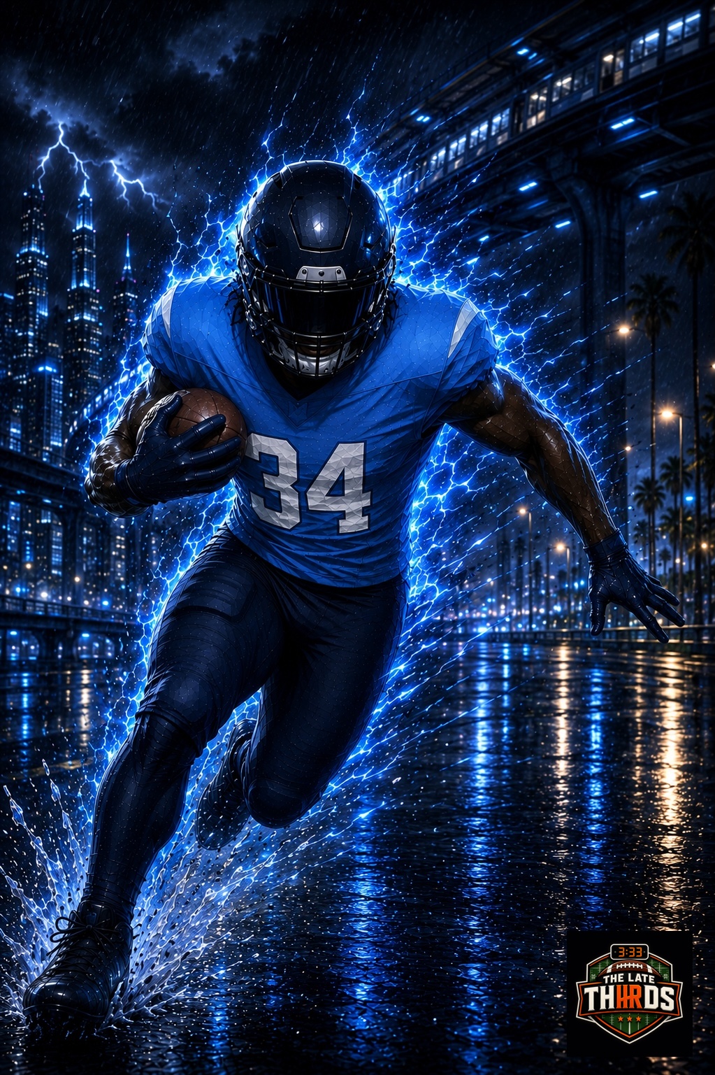 Keaton Mitchell player artwork