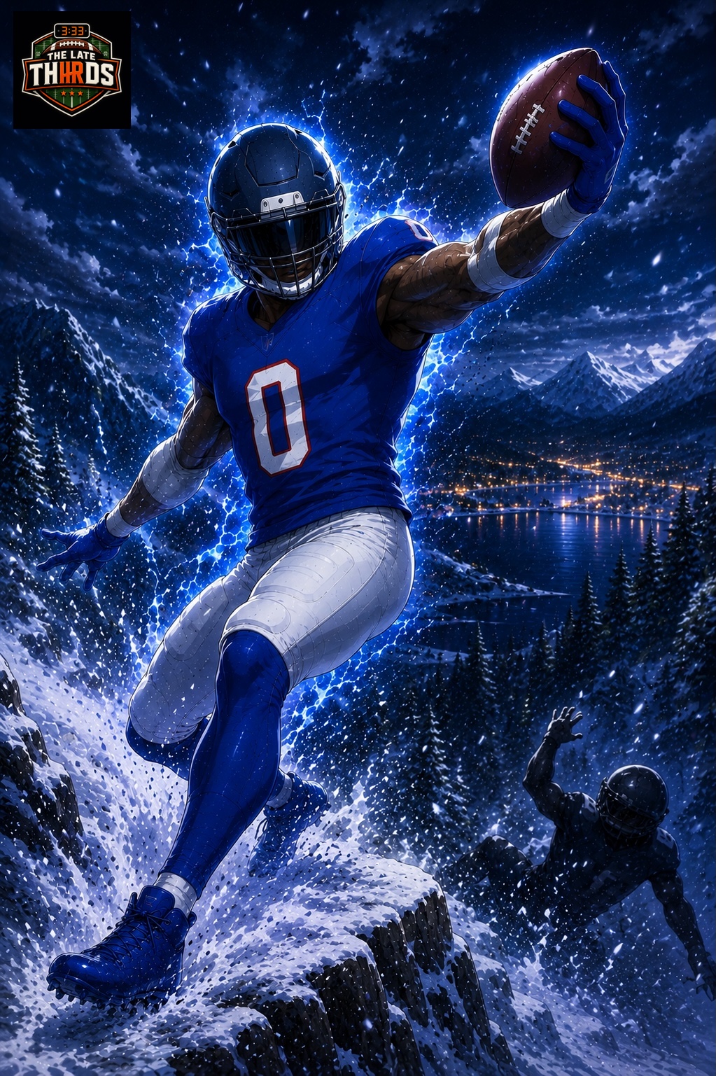 Keon Coleman player artwork