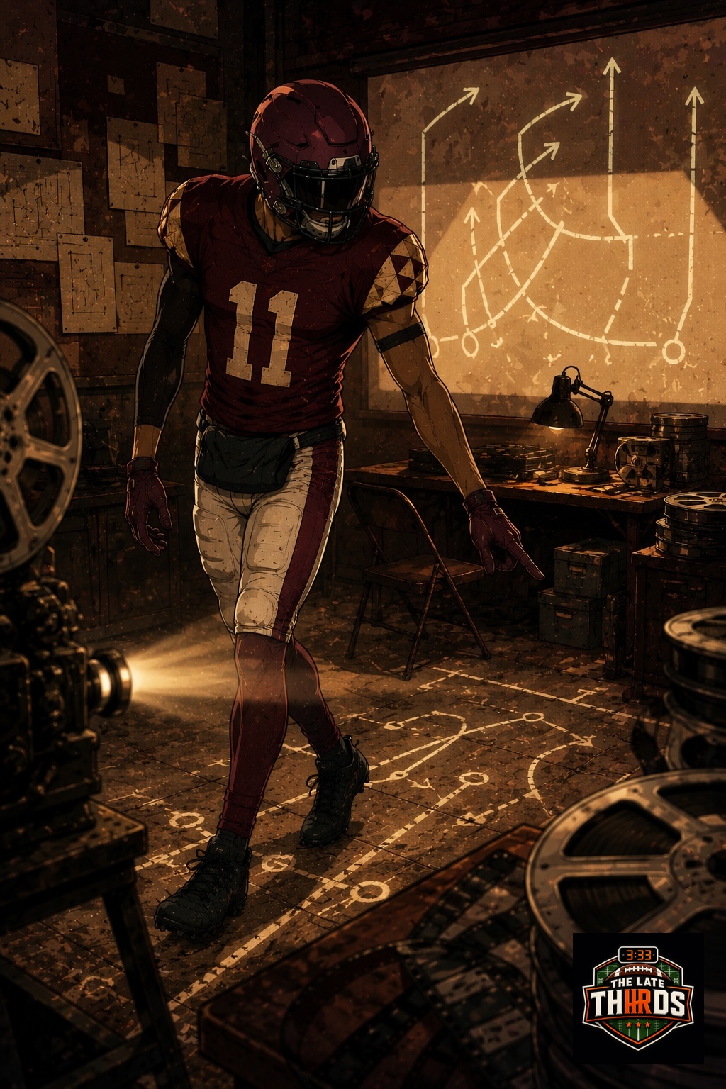 Luke McCaffrey player artwork