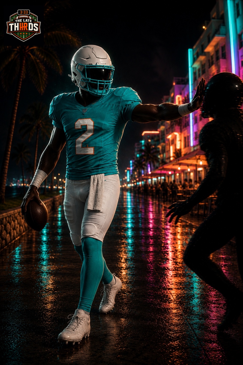 Malik Willis player artwork