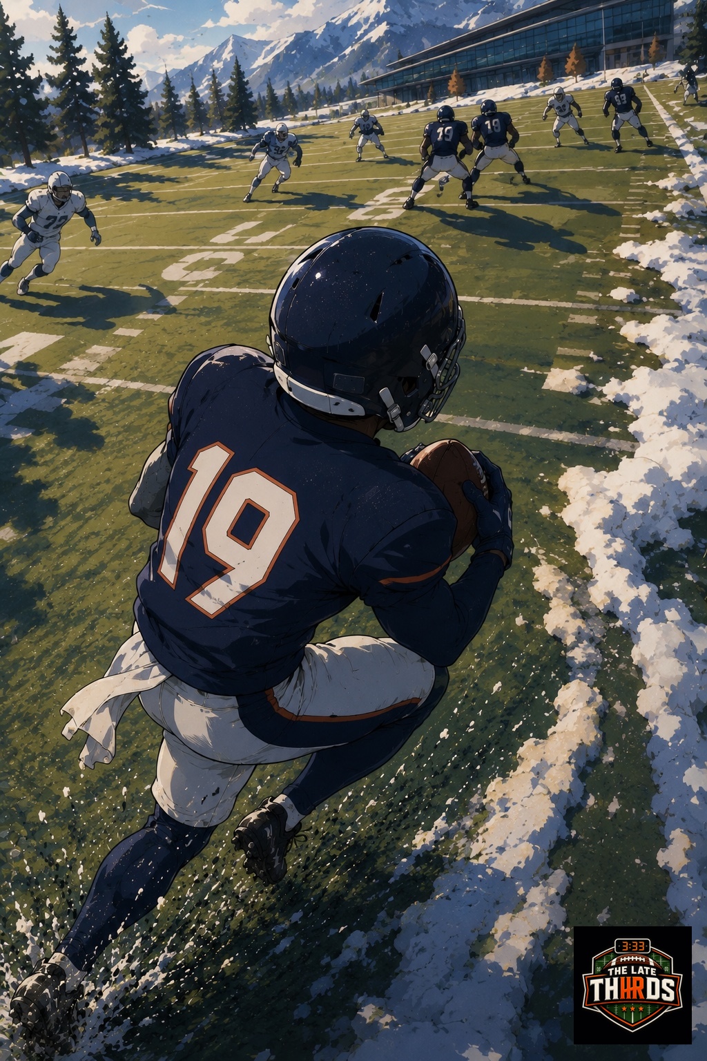 Marvin Mims Jr. player artwork