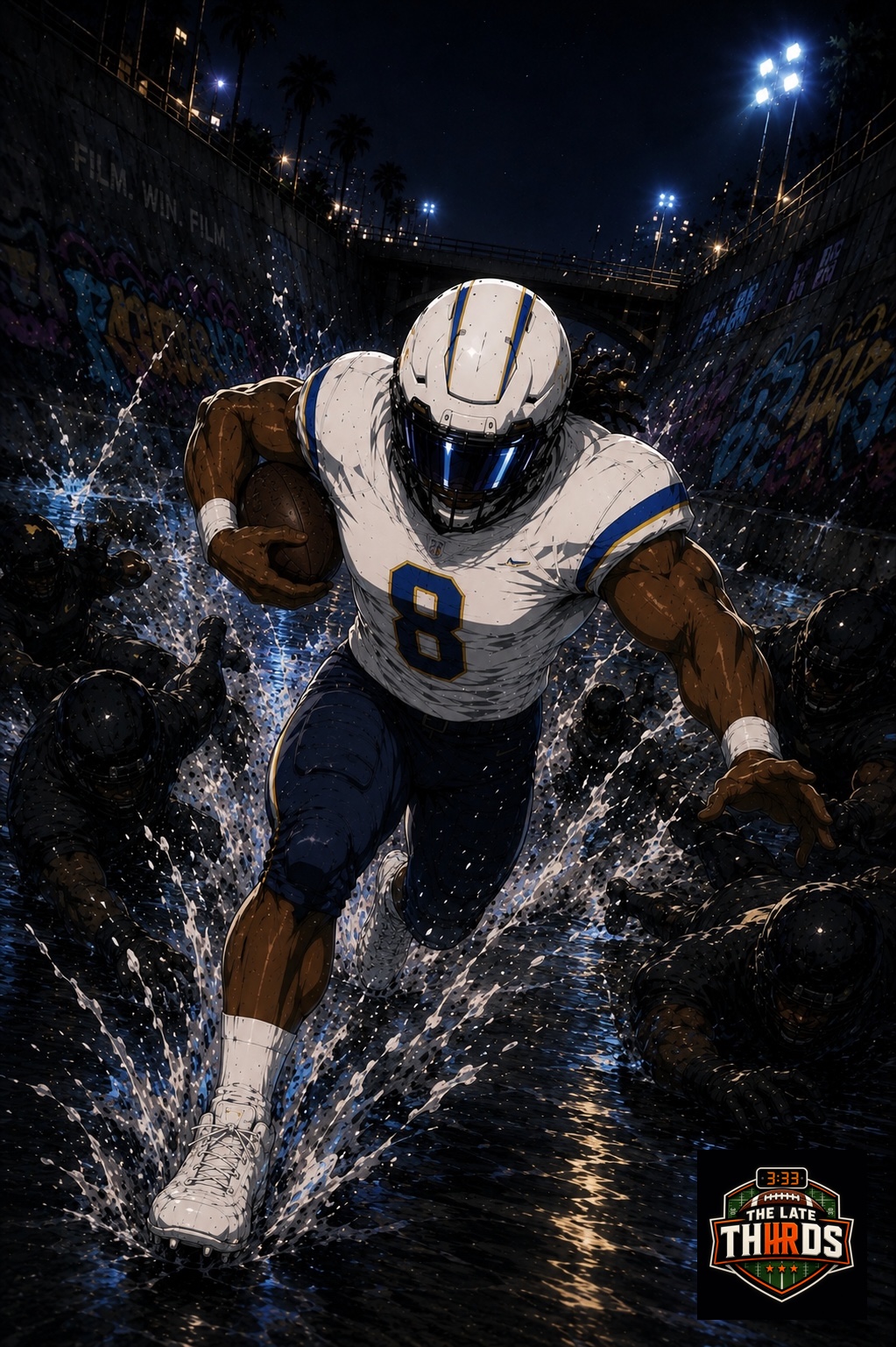 Omarion Hampton player artwork