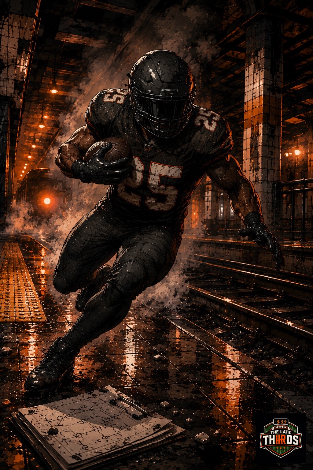 Tahj Brooks player artwork