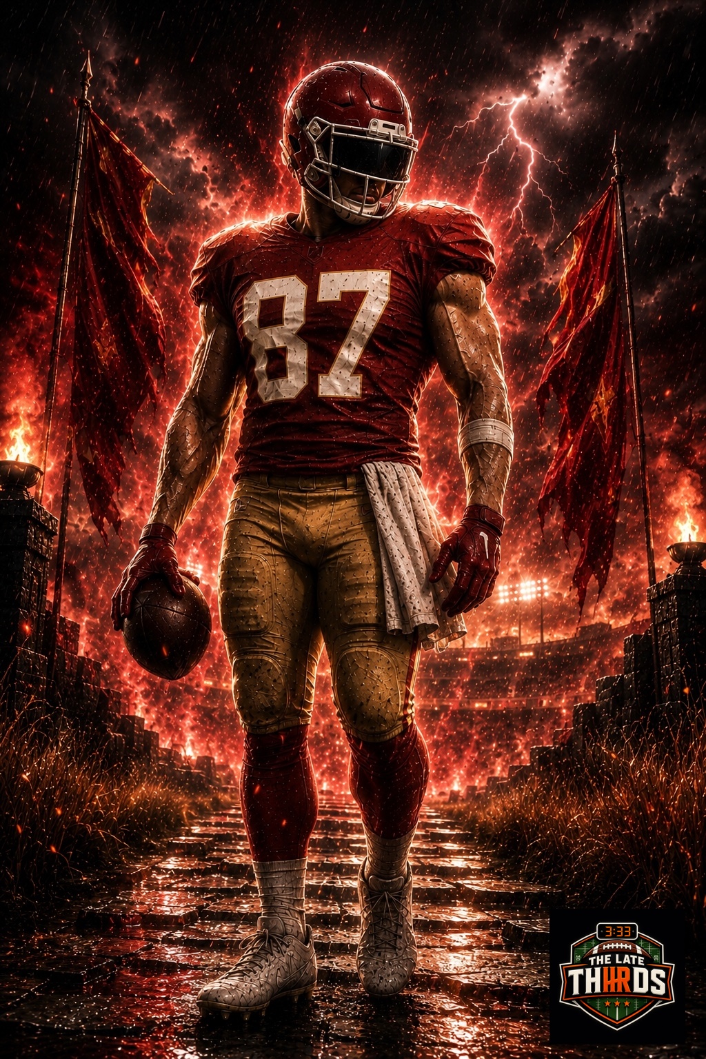 Travis Kelce sample profile artwork