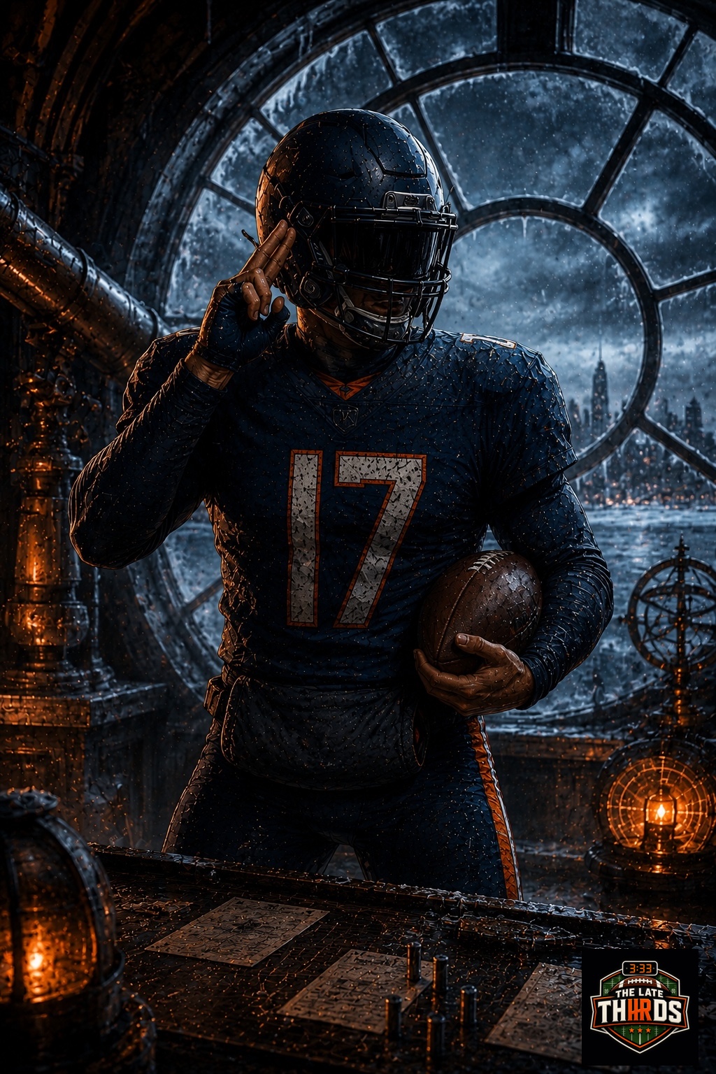 Tyson Bagent player artwork