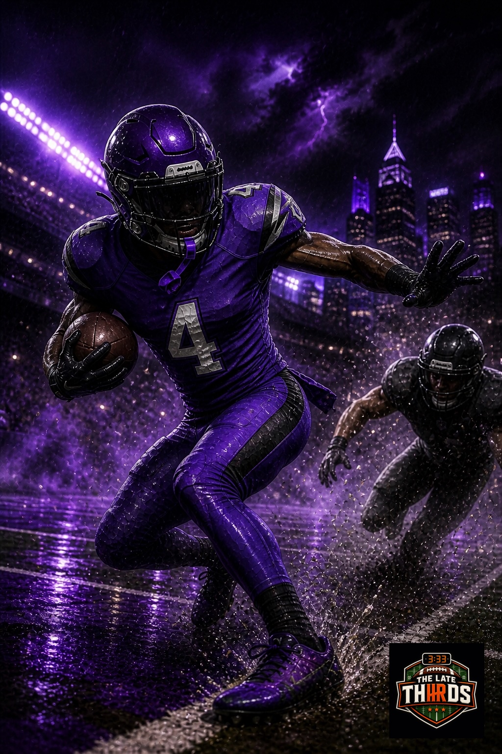 Zay Flowers player artwork
