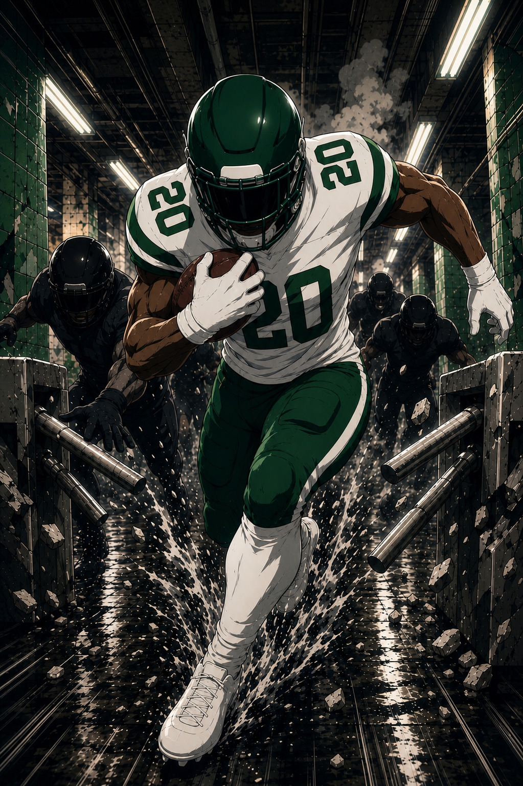 Breece Hall Late Thirds profile artwork