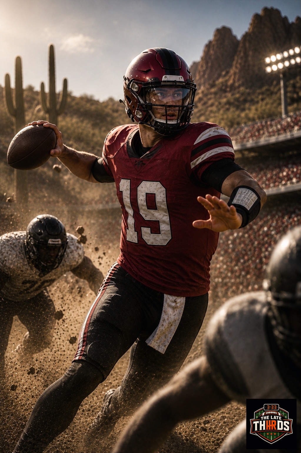 Carson Beck player artwork