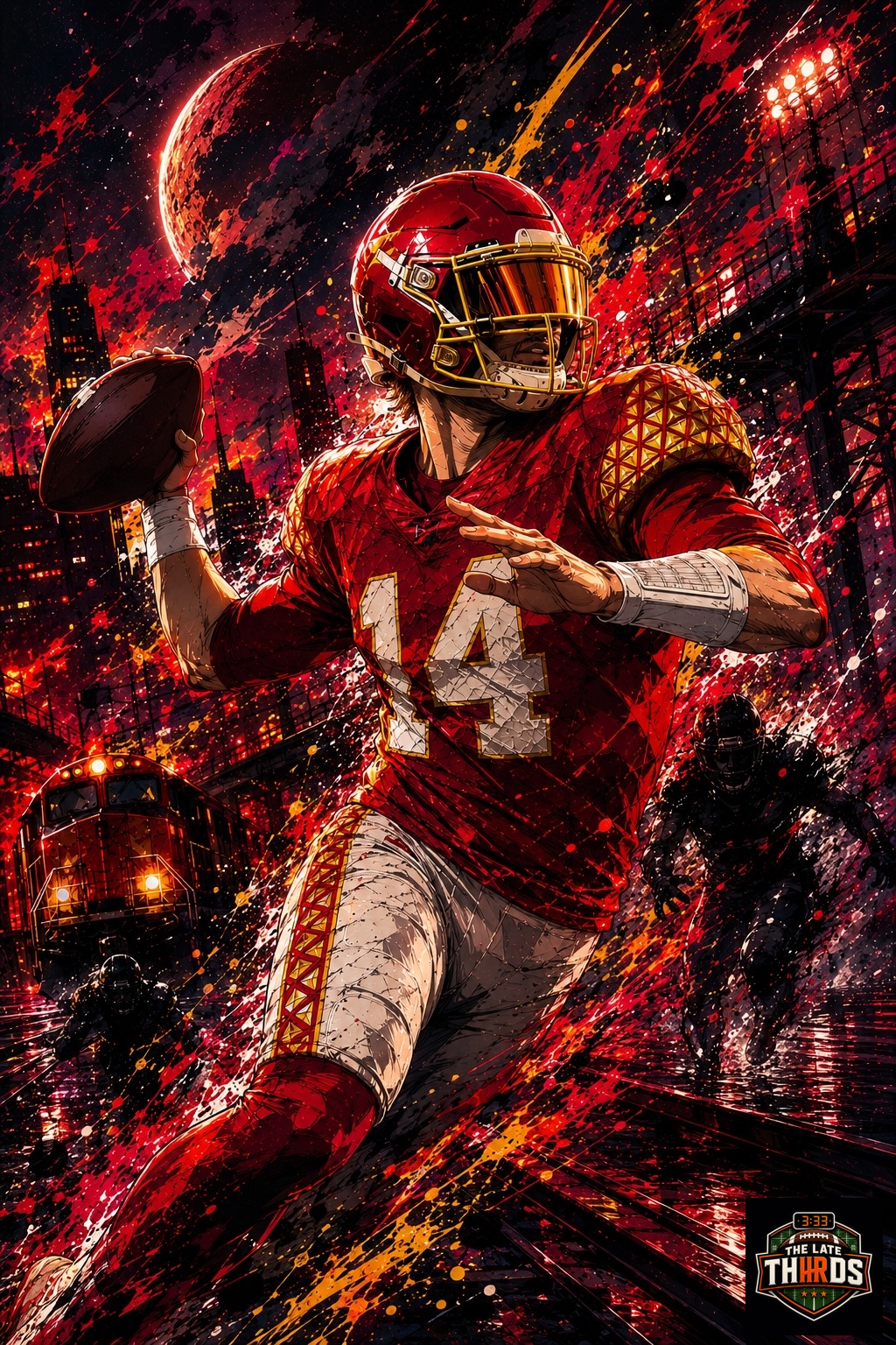 Garrett Nussmeier player artwork
