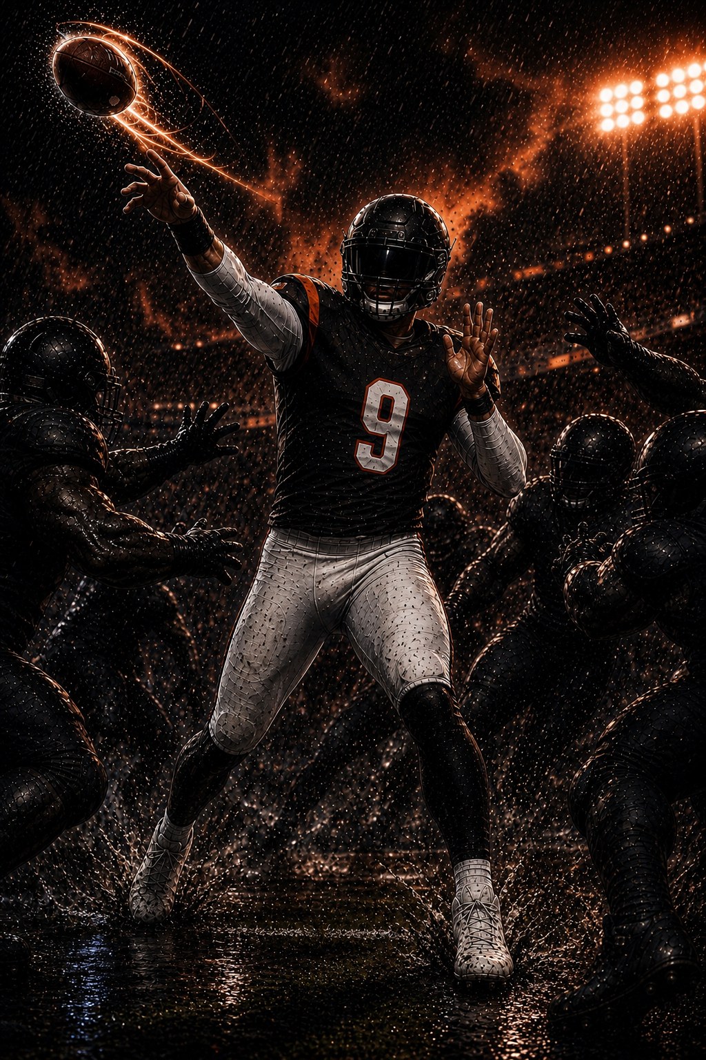 Joe Burrow player artwork