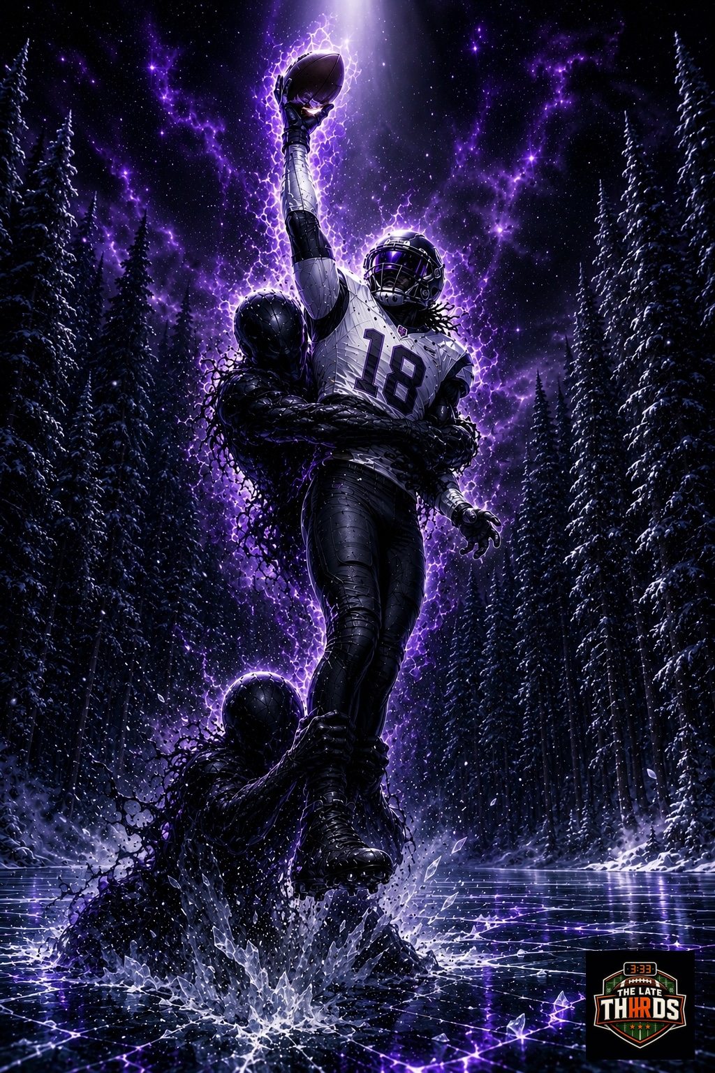Justin Jefferson player artwork