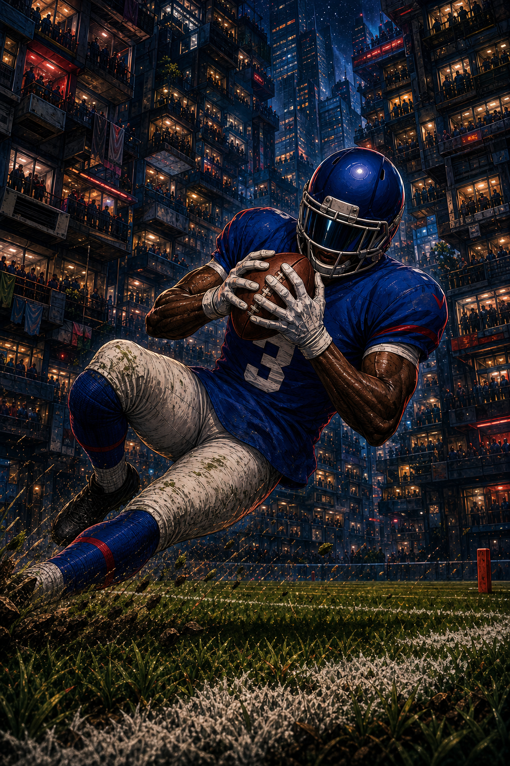 Odell Beckham Jr. player artwork