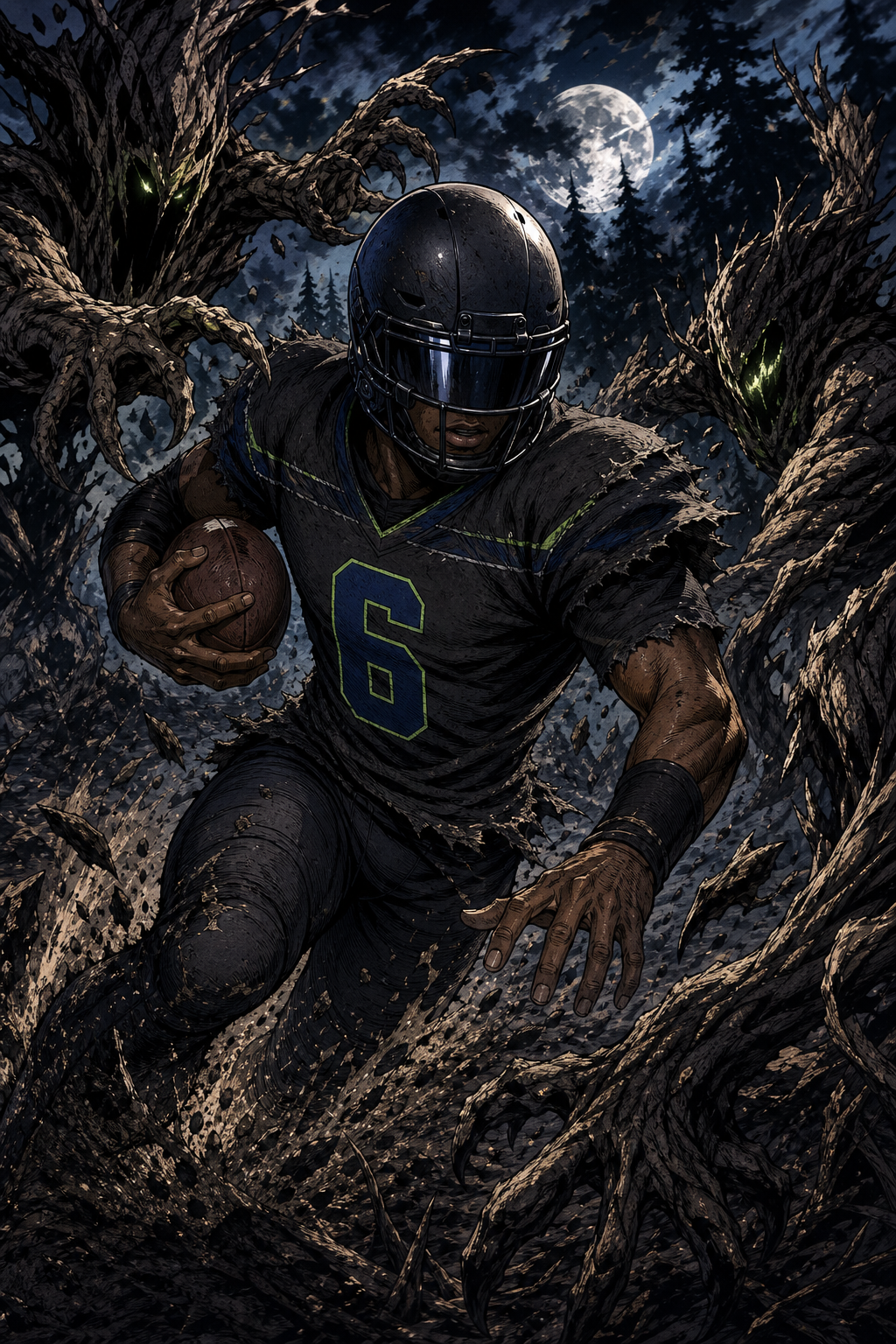 Jalen Milroe player artwork