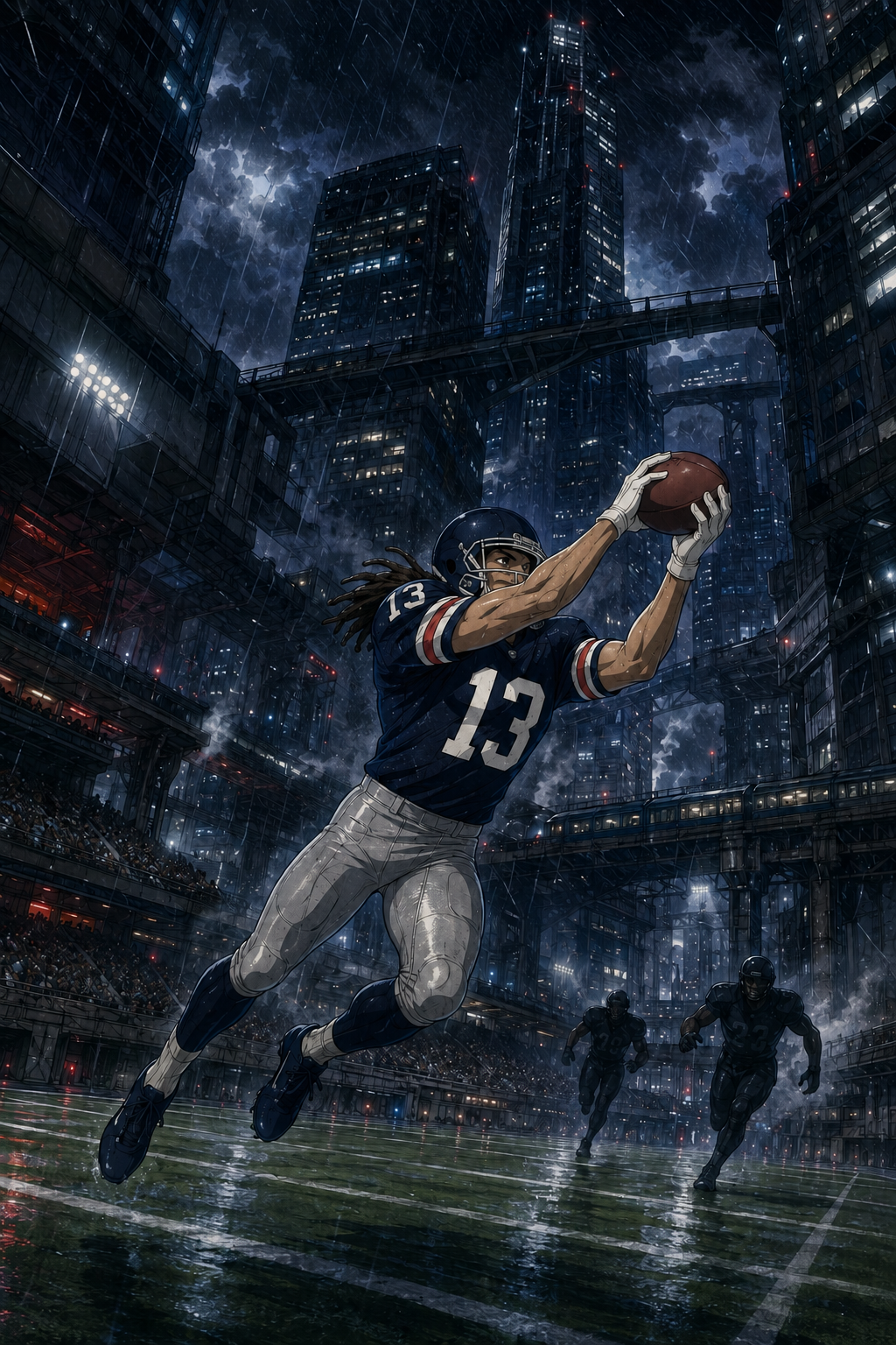 Mack Hollins player artwork